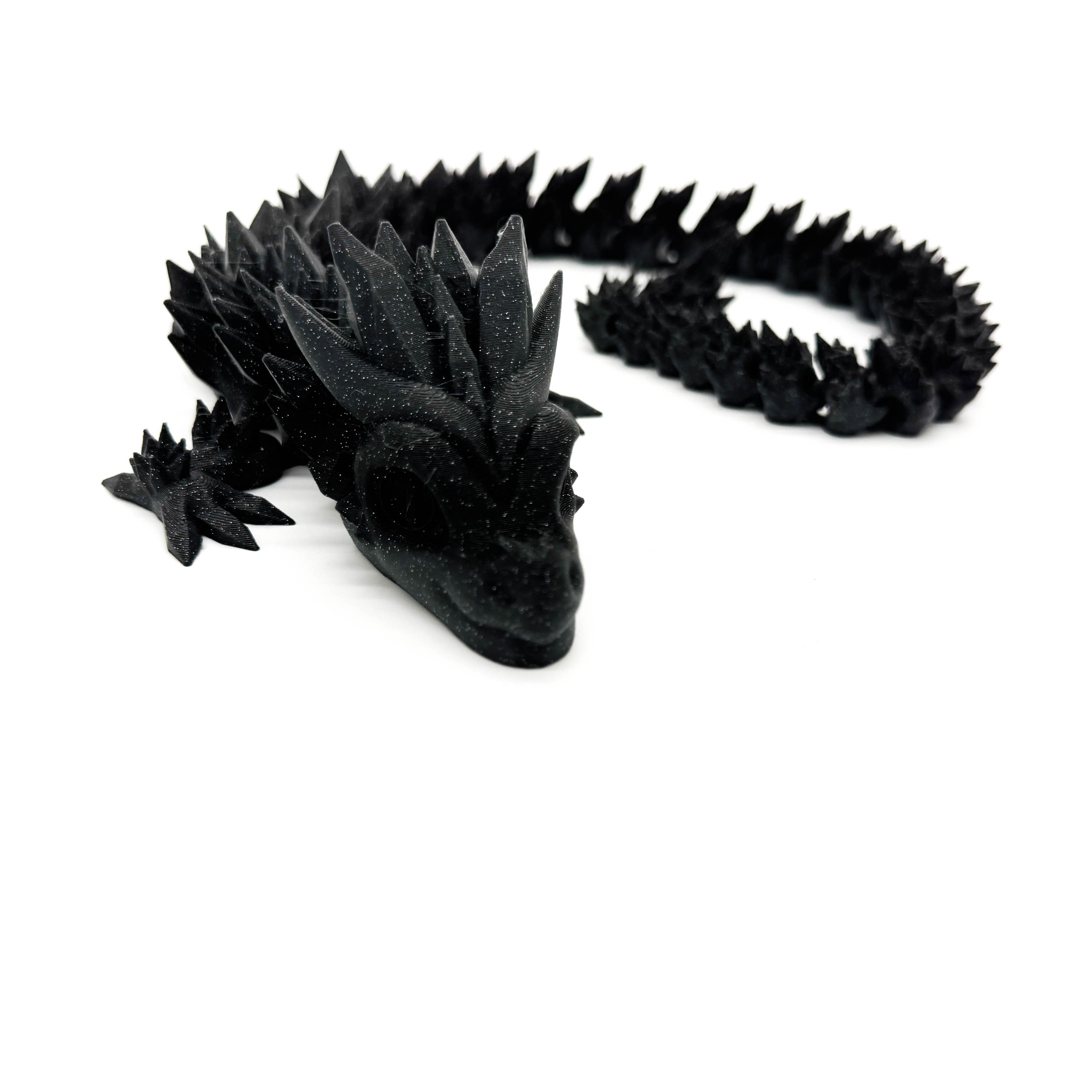 Galaxy Black Crystal Dragon