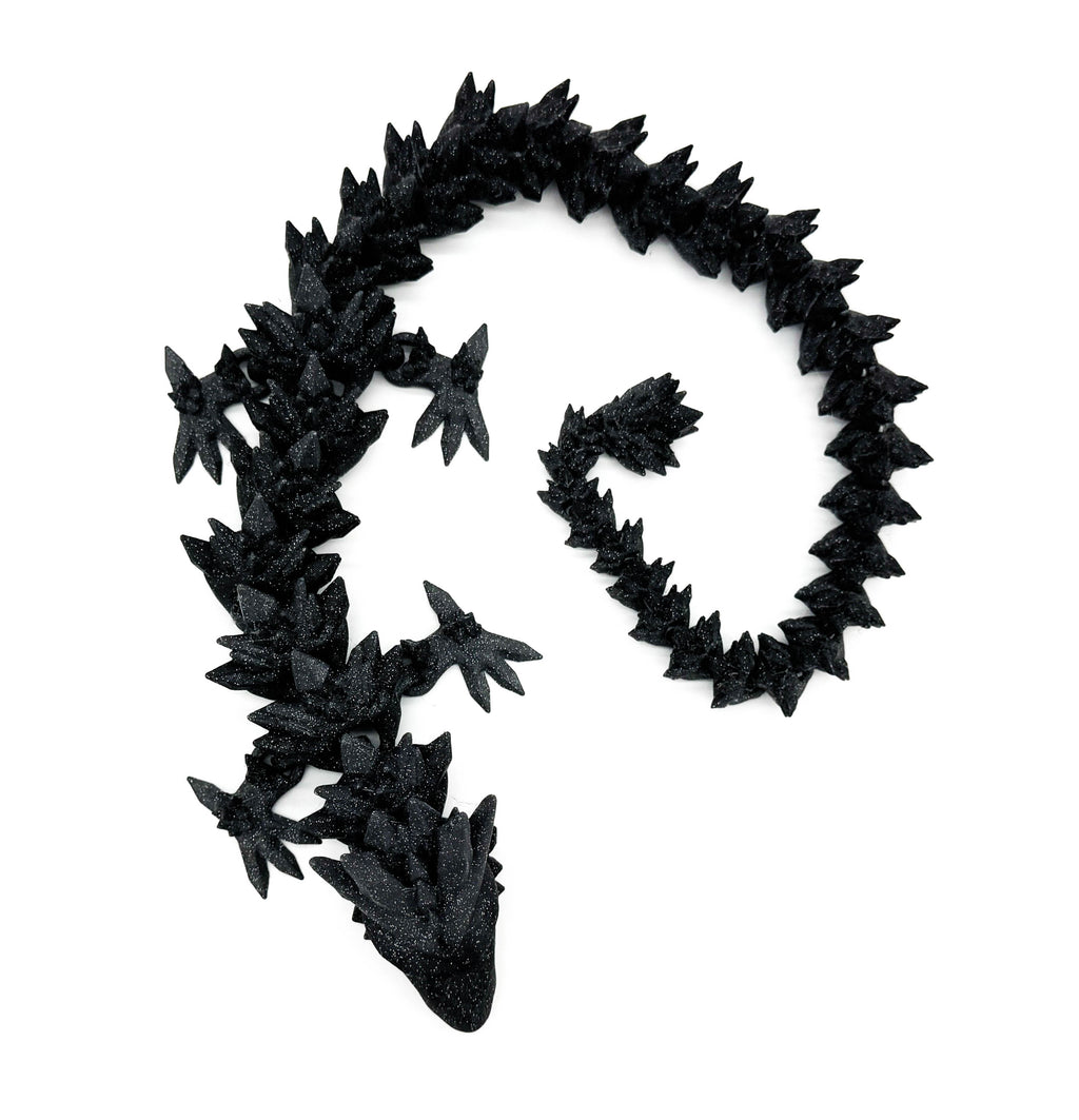 Galaxy Black Crystal Dragon