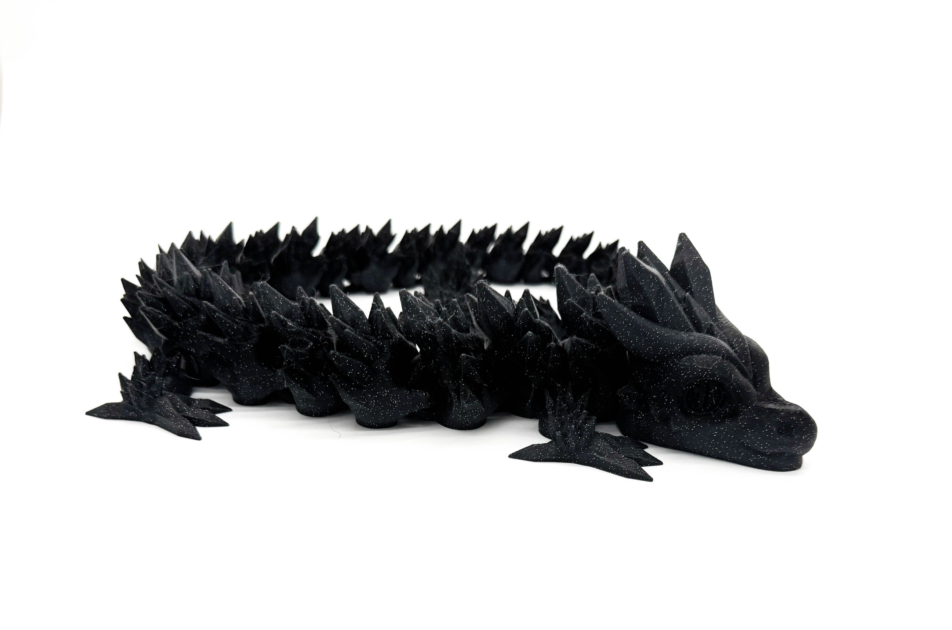 Galaxy Black Crystal Dragon