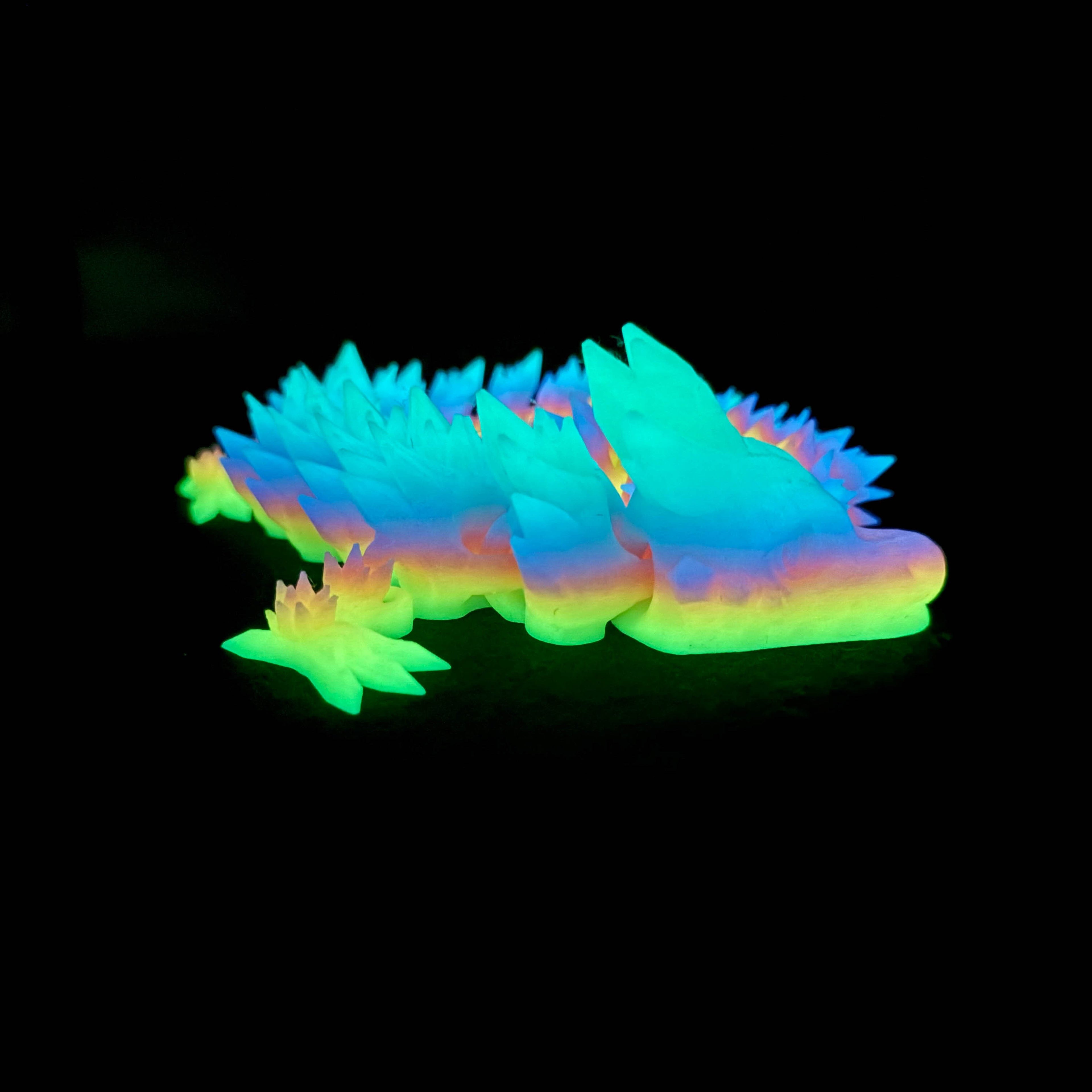 Glow-in-the-dark Crystal Dragon