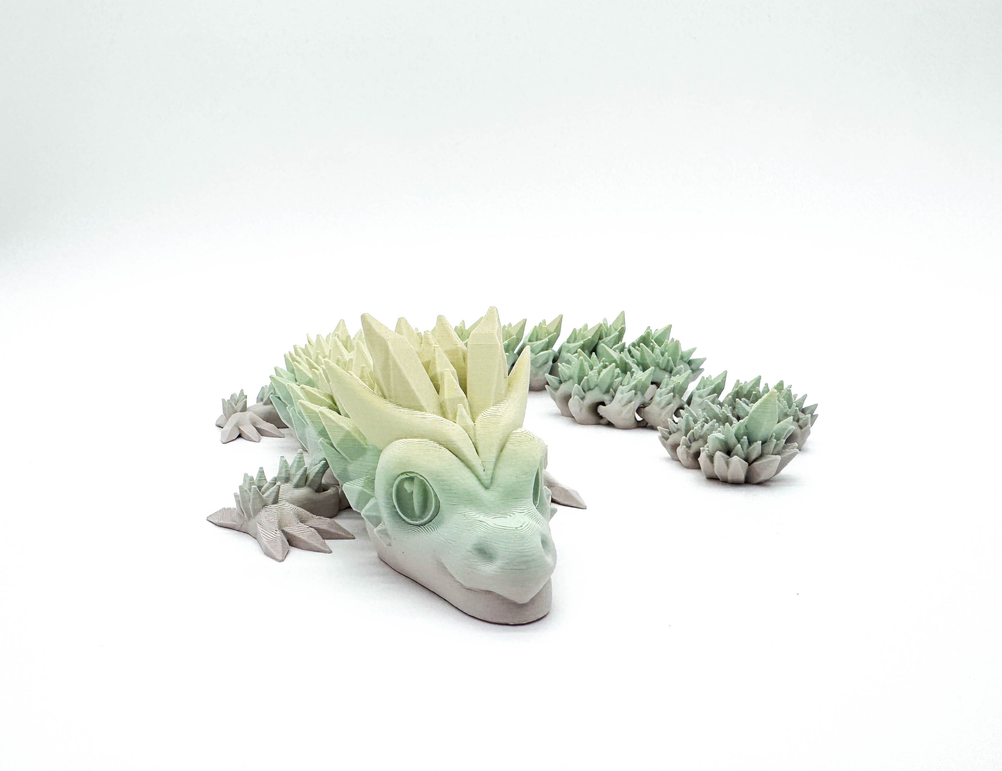 Rainbow Crystal Dragon